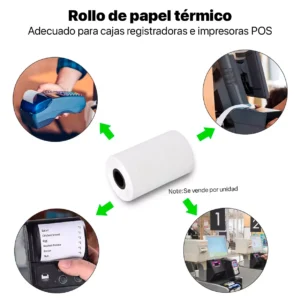 Contómetro Térmico 80x80mm para Impresoras Ticketeras - imagen secundaria