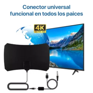 Sintonizador Decodificador + Antena Digital Tv Tdt Canales Hd - imagen secundaria