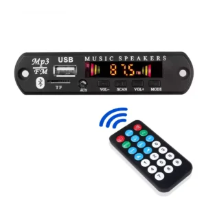 Panel Ovalado Lector Usb Bluetooth Radio 4 en 1 V20 + Control