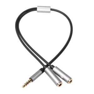 Adaptador de 2 Jack 3.5mm a 1 Jack 3.5mm para Micrófono - imagen secundaria