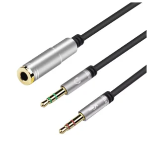 Cable Jack 3.5MM Audio Micrófono TRRS a TRS - imagen secundaria