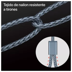 Cable Audio 2 Rca a 1 jack 3.5mm 2m Alta Fidelidad - imagen secundaria