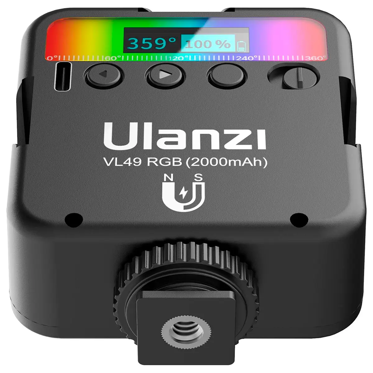 Ulanzi VL49 RGB con 49 LEDs, dale color a tus videos