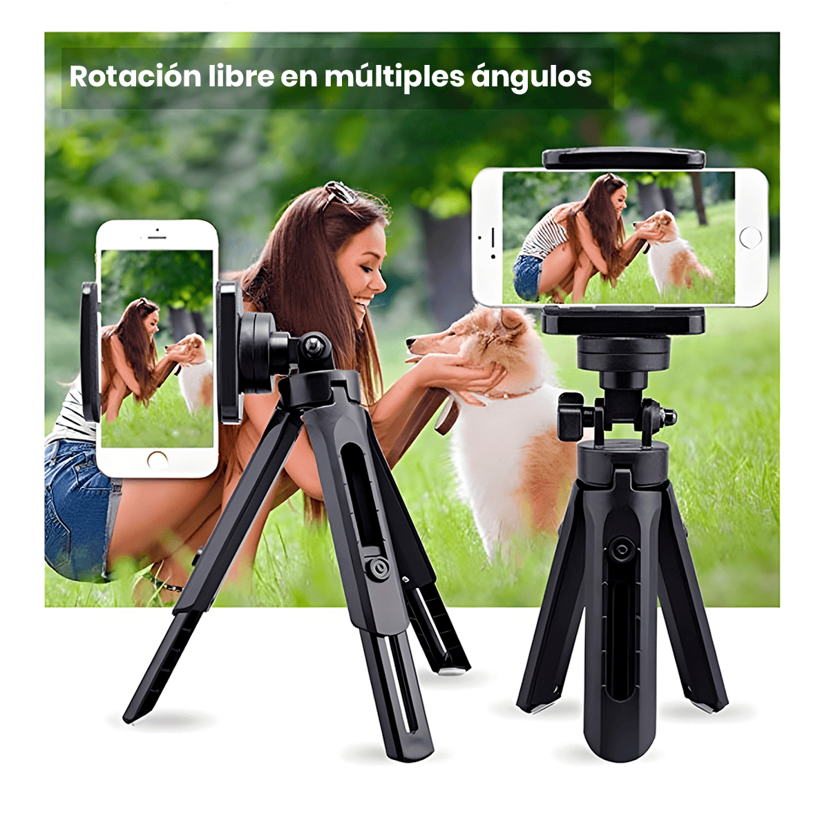 Ulanzi VL119 barra de luz LED portátil compatible con cámaras y celulares.