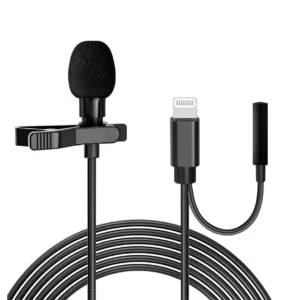 Micrófono Lavalier Solapero Lightning Supervición De Audio - imagen secundaria