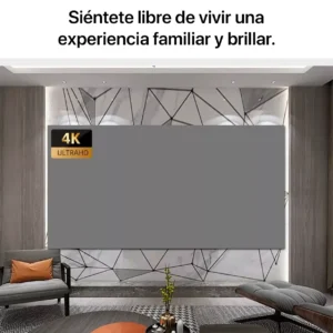 Pantalla para Proyector Ecran 120 Pulgadas de Tela Plomo - imagen secundaria