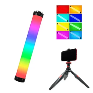 Barra De Luz Led Profesional RGB 30Cm + Trípode 21cm Neepho - imagen secundaria