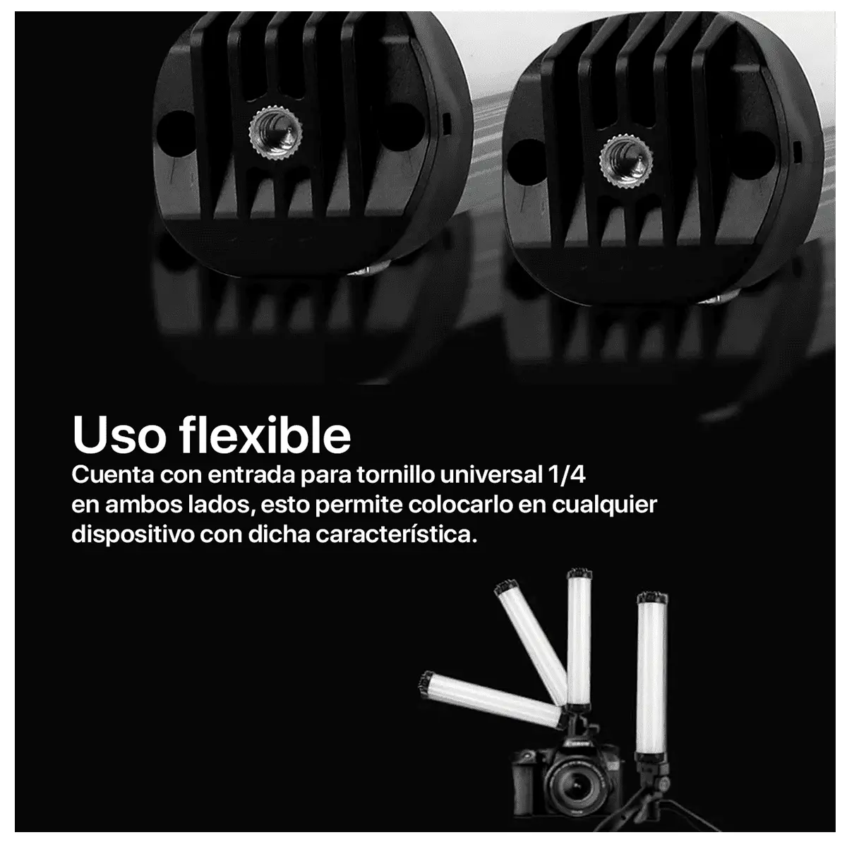 Barra LED RGB RL-30SL de 30cm uso flexible