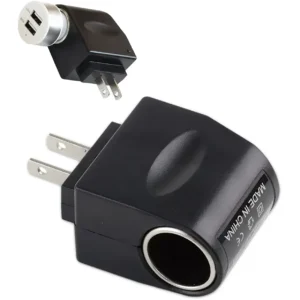 Adaptador De Carga 220V AC A Cenicero 12V DC Enchufe Autos - imagen secundaria