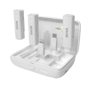 Boya Microfono Inalambrico Boyalink Blanco Multiconexión - imagen secundaria