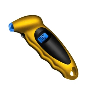 Medidor De Presión Digital Dorado Neumáticos Auto Camionetas - imagen secundaria
