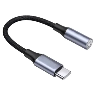 Cable convertidor de audio USB Tipo C a Jack Para Auriculares