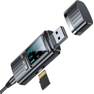 Adaptador Bluetooth GT72 Tx/Rx 5.4 Manos Libres TF - imagen secundaria