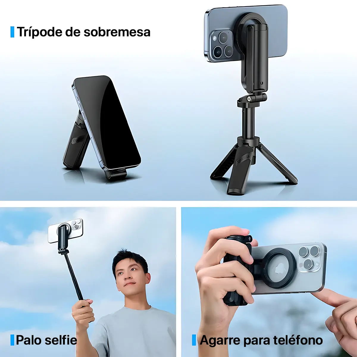 Palo selfie Magnético Ulanzi