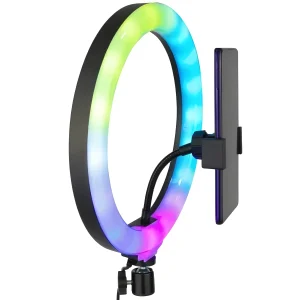 Aro de Luz LED RGB MJ36 Ideal para Fotografía y Video - imagen secundaria