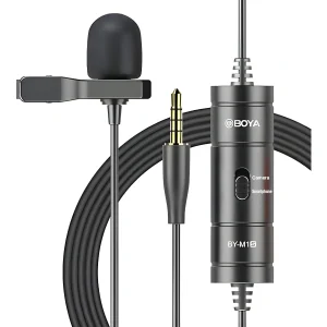 BOYA BY-M1S Micrófono Lavalier Alámbrico 3.5mm Compatible Con Cámaras Celulares - imagen secundaria