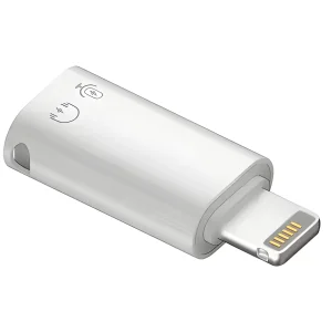 Adaptador USB C 3.1 Hembra A Lightning Macho Blanco - imagen secundaria