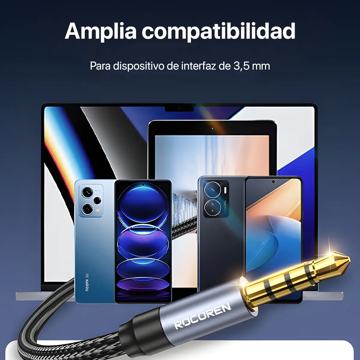 Cable de extensión de audio