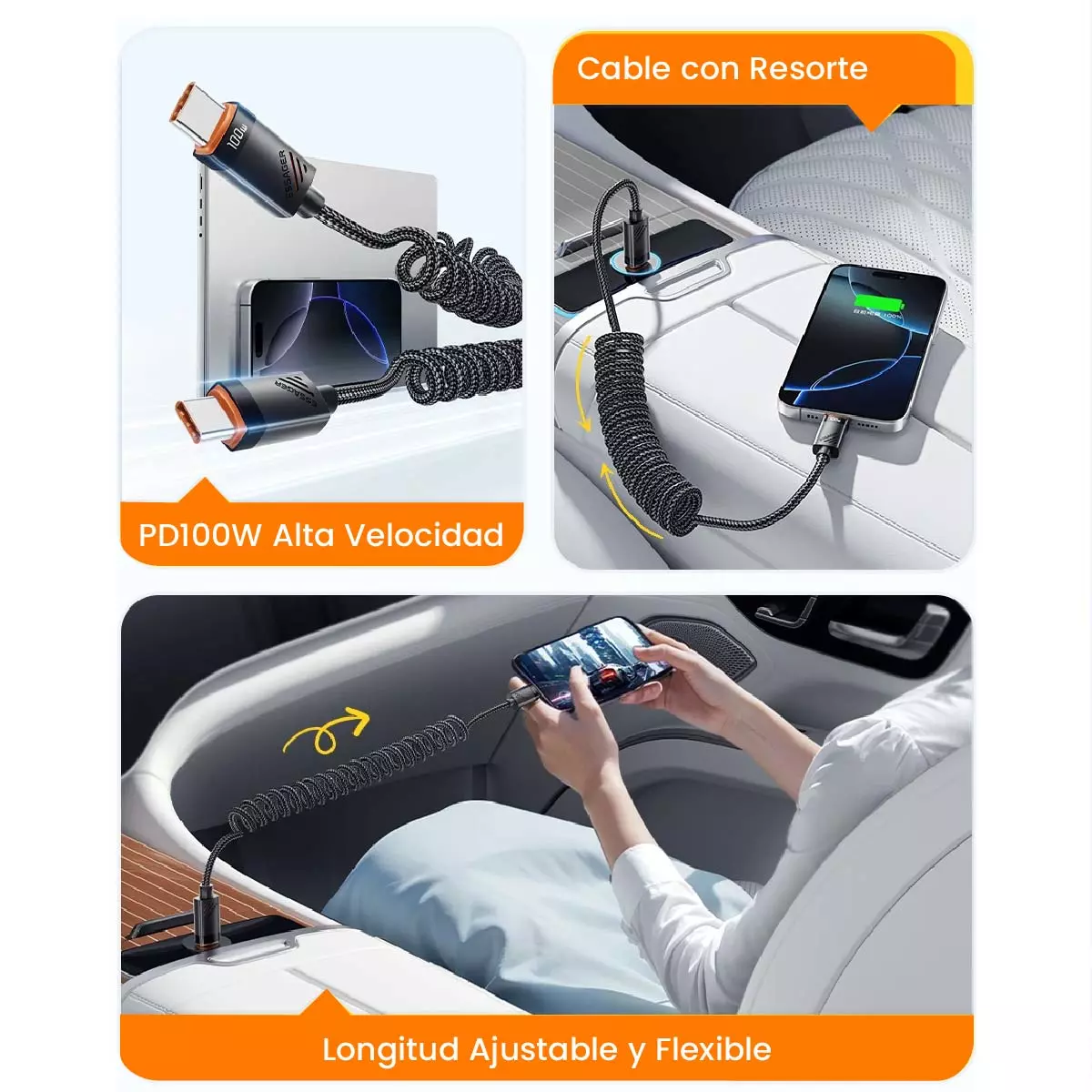 Cable de Carga Rápida
