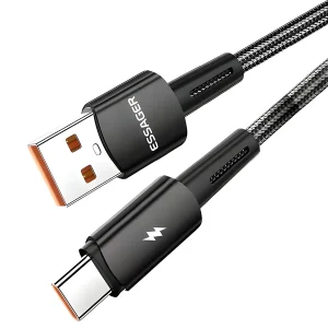 Cable de Carga Rápida de 1M Essager 120W de USB A-USB C - imagen secundaria