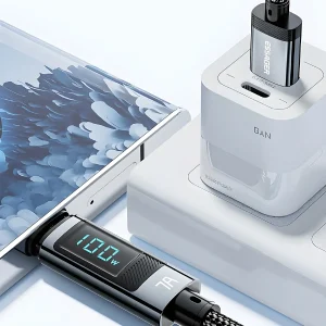 Cable de Carga Rápida 7A 100W Tipo USB C- USB A Essager - imagen secundaria