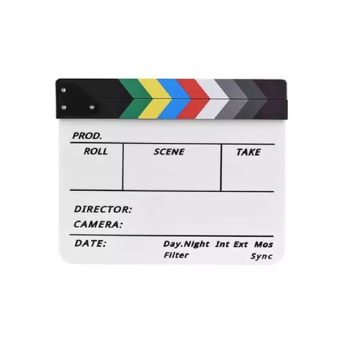 Claqueta Acrílica Profesional