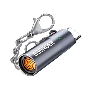 Mini Encendedor Eléctrico Essager Tipo C Para Celular - imagen secundaria