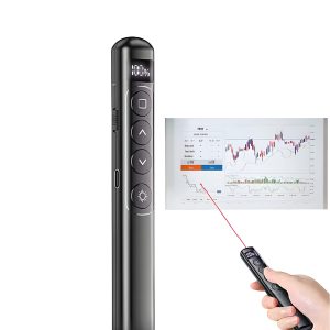 Puntero Láser Recargable Con Pantalla Digital S7 Color Negro - imagen secundaria