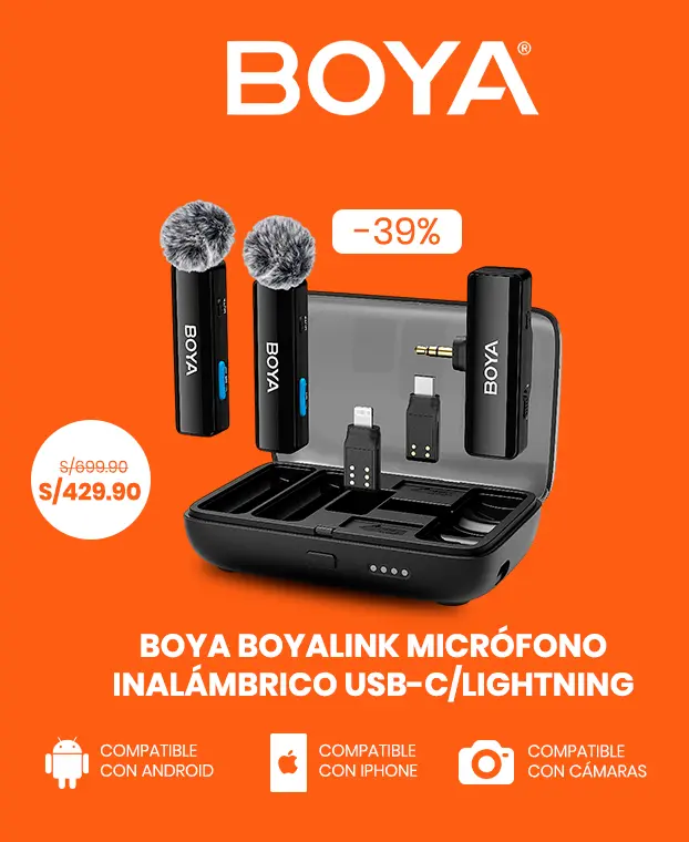 Micrófono Boyalink original en Perú