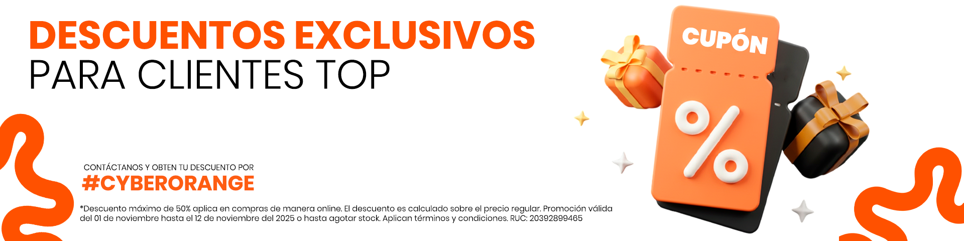 Descuentos y cupones en el cyber wow