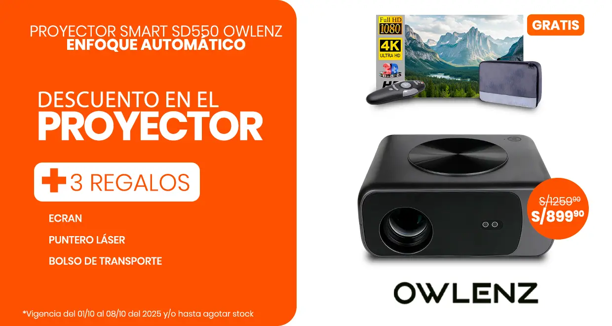 Proyector smart owlenz
