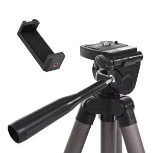 Trípode Weifeng WT-3130 1.25m con Adaptador a Celular + Disparador Bluetooth - imagen secundaria