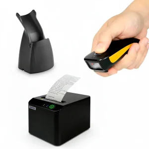 Impresora Térmica XP-T80Q + Lector Netum C750 + Soporte Original - imagen secundaria