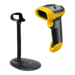 Combo lector de códigos Netum L8BL Pro inalámbrico con soporte de base estable.