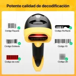 Lector Netum L8BL Pro con potente capacidad de decodificación de códigos 1D y 2D.