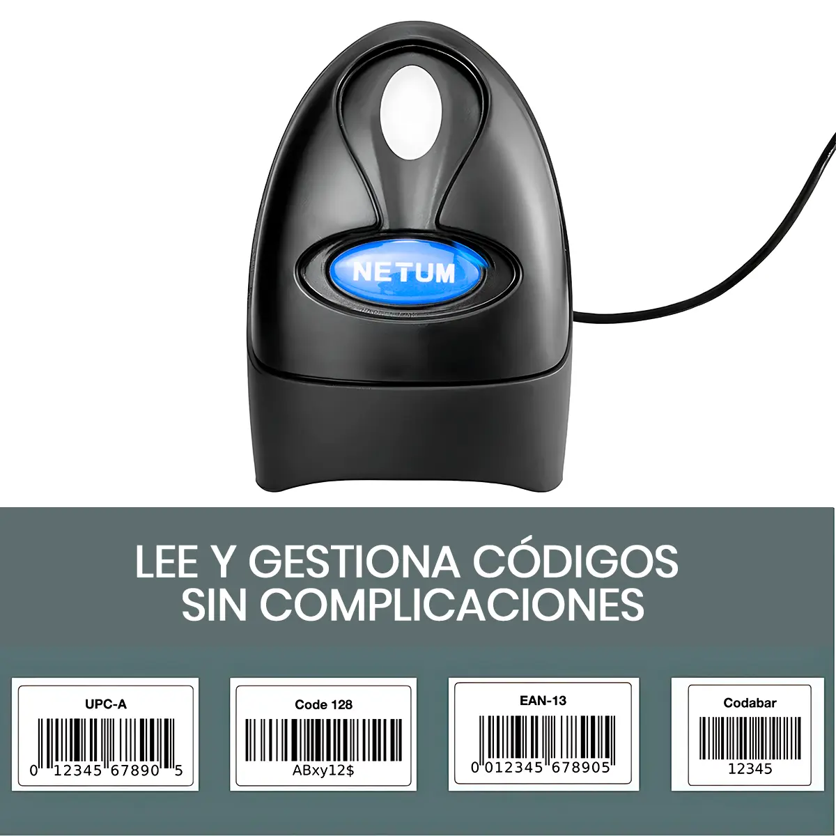 NETUM L3 Lector de código de barras Alámbrico 1D