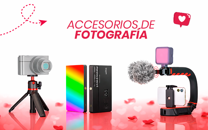 Accesorios para fotografía en descuento