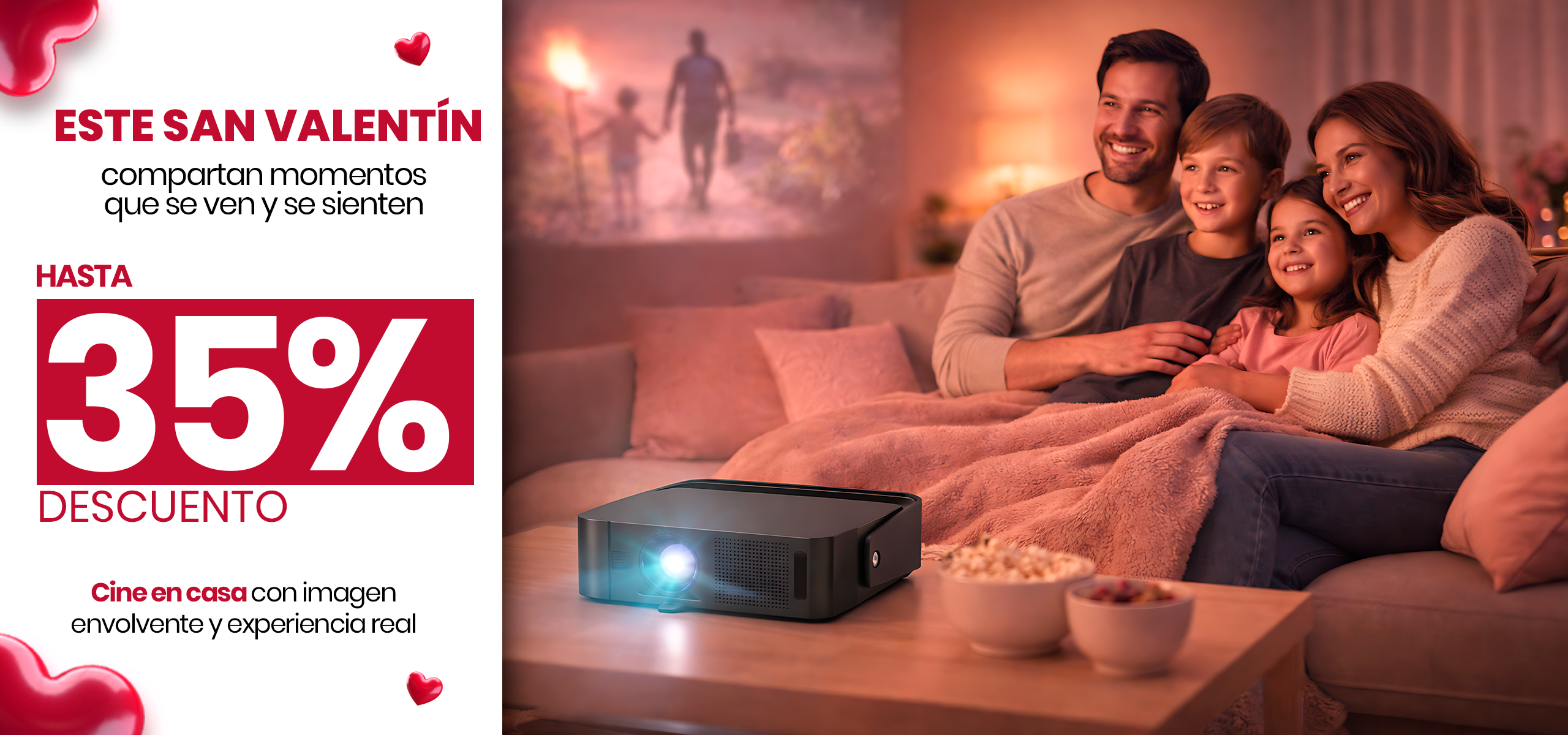 Proyectores owlenz en descuento cine en casa