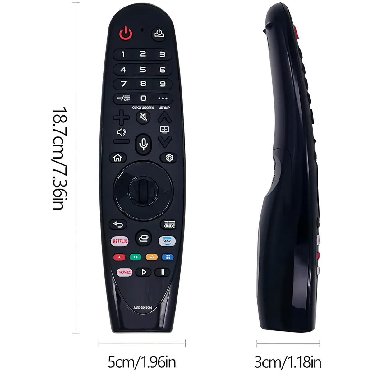Control Remoto Magic LG MR20GA Comando por Voz Compatible Smart TV LG OLED NanoCell UHD + Funda