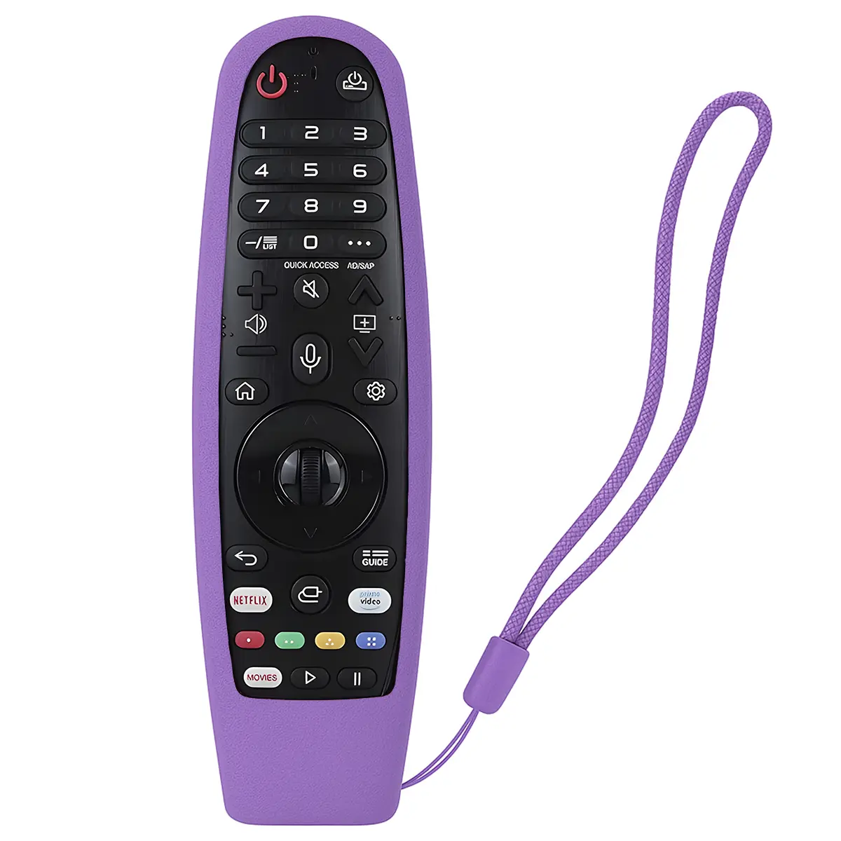Control Remoto Magic MR20GA Comando de Voz Compatible con Smart TV LG Funda morada