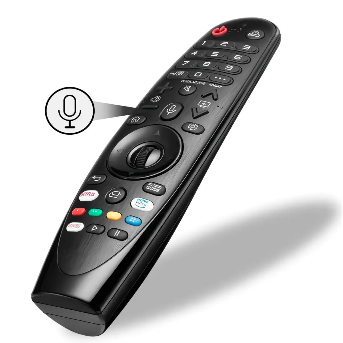 Control Remoto Magic MR20GA Comando de Voz Compatible con Smart TV LG Funda morada