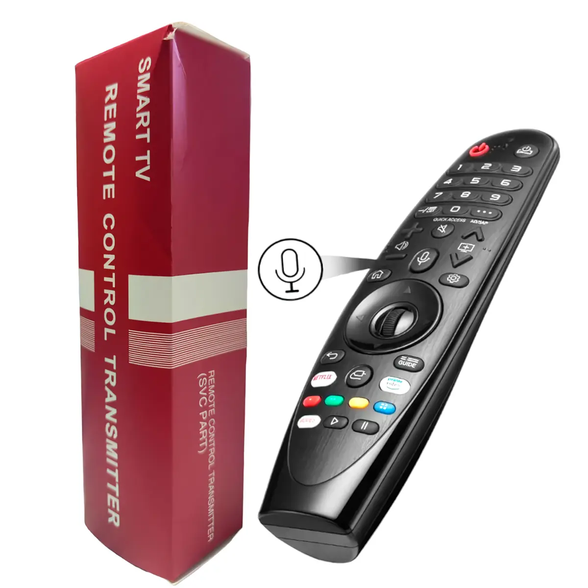 Control Remoto Magic MR20GA Comando de Voz Compatible con Smart TV LG Funda morada