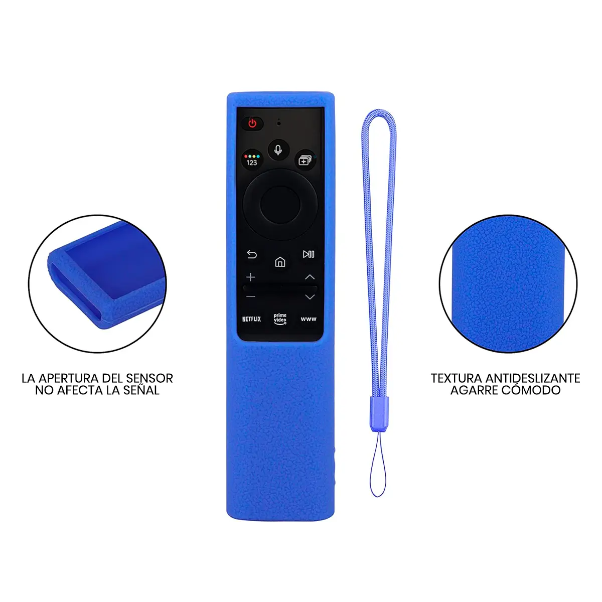Control Smart TV WS-2022 Comando Voz Compatible 2022-2023 con funda