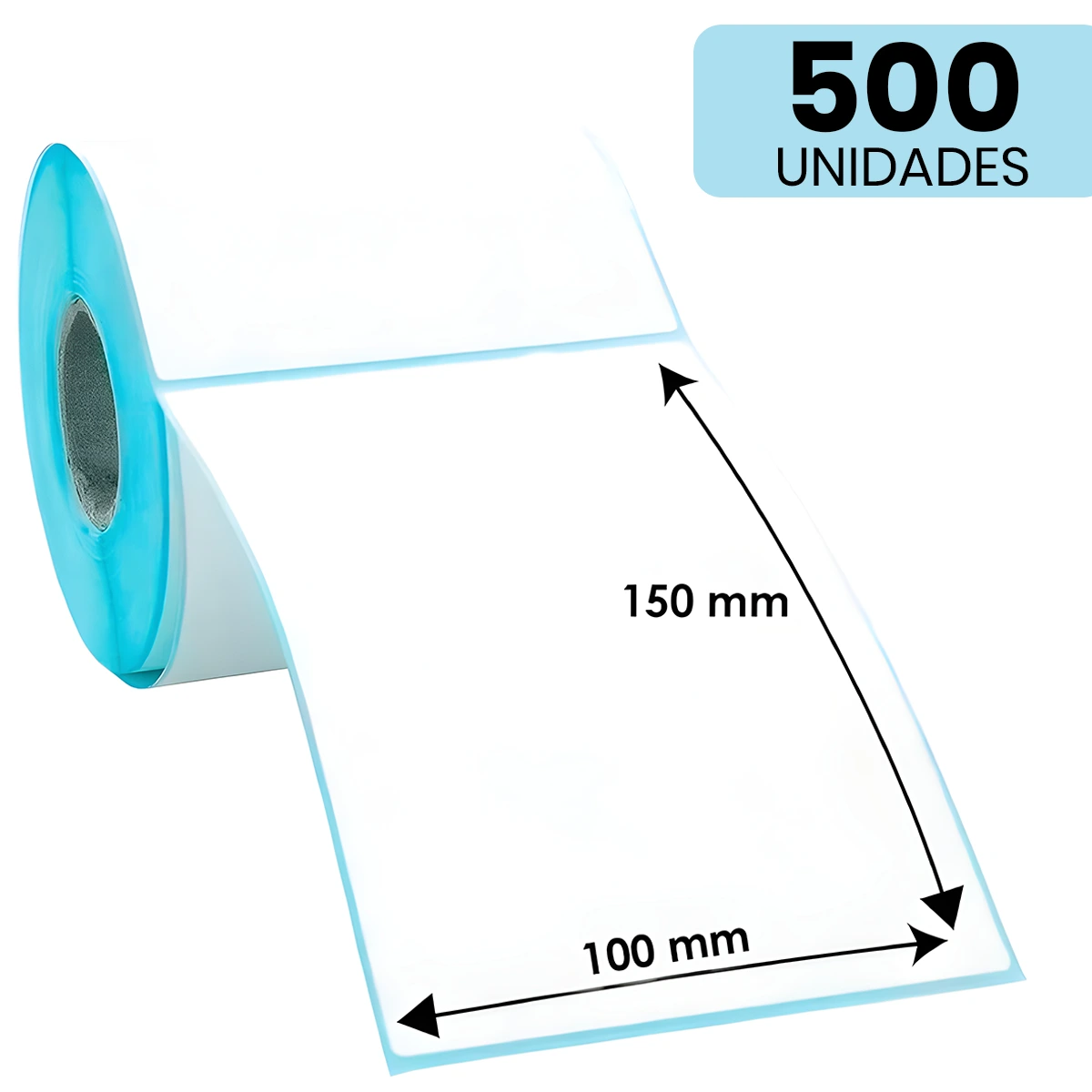 Etiqueta térmica Adhesiva de 100x150mm